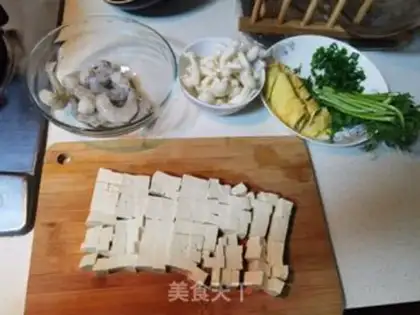 Make Shrimp tofu step 4