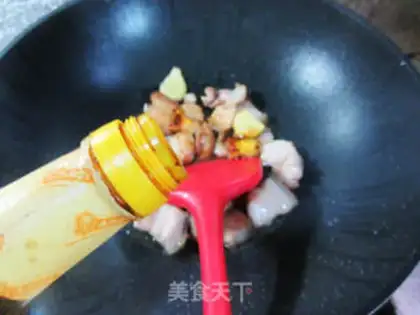 Make The abalone burns five flowers step 4