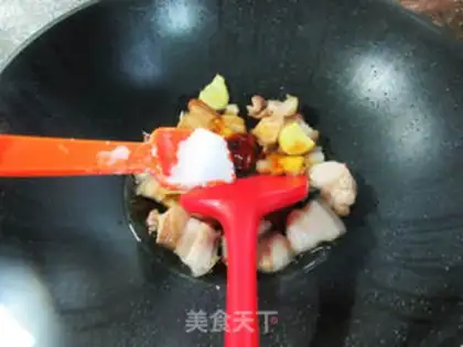Make The abalone burns five flowers step 6