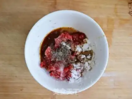 Make Meat and eggs step 2