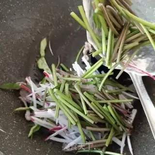Make The radishes, the sweet potatoes step 9