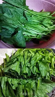 Make Spinach gravy step 0