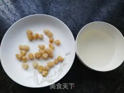 Make Dry prawn rice step 2