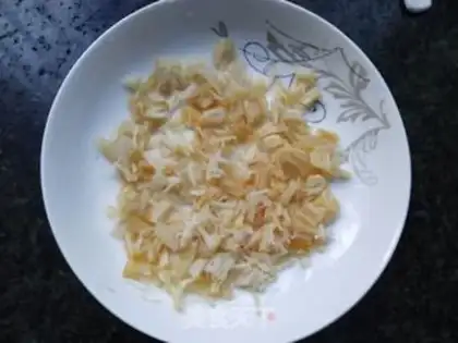 Make Dry prawn rice step 3