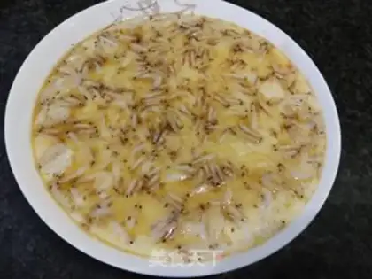 Make Dry prawn rice step 11