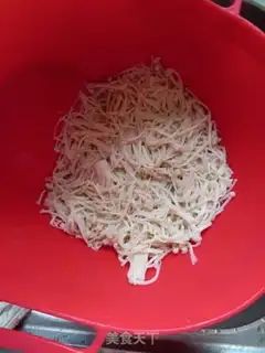 Make Frozen needle mushrooms step 2