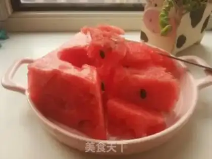 Make Watermelon juice step 1