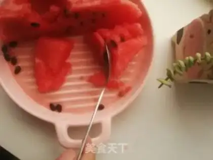 Make Watermelon juice step 2