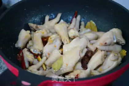 Make Chicken claw shrimp step 8