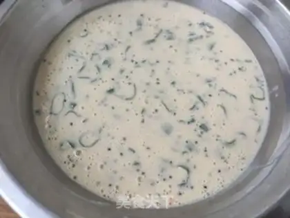 Make Breakfast eggcake step 3
