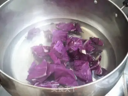 Make ♪ White radish and blue ♪ step 3