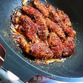 Make Teaseed fried chicken wings step 8