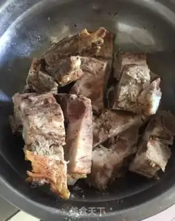 Make Fresh beak and bone congee step 0