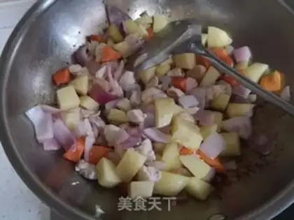 Make Chicken curry step 12