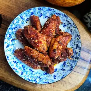 Make Teaseed fried chicken wings step 11