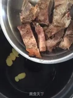 Make Fresh beak and bone congee step 5