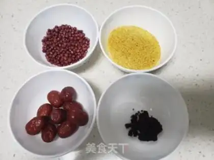 Make Red bean porridge step 0