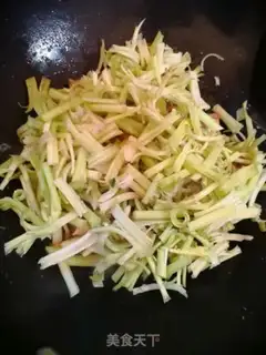 Make Celery fried dry step 7