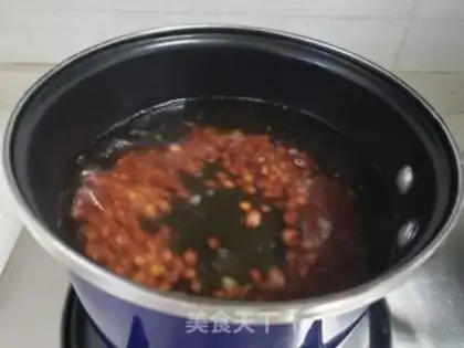 Make Red bean porridge step 4