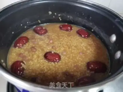 Make Red bean porridge step 7