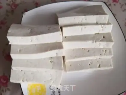 Make Spicy tofu shrimp step 1