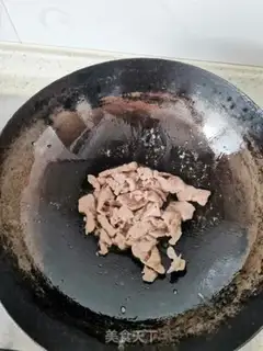 Make Potato pepper fried meat step 3
