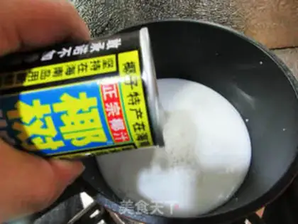 Make Coconut cream step 2