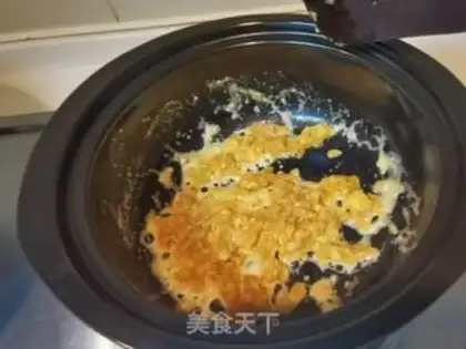 Make Crab yellow tofu step 7