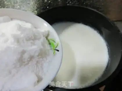 Make Coconut cream step 5