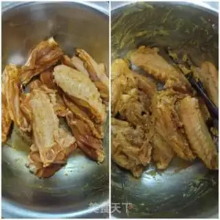 Make Curry chicken wings step 2