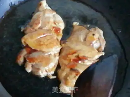 Make Take the chicken leg chop step 5