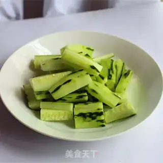 Make Coconut cucumber cake step 1