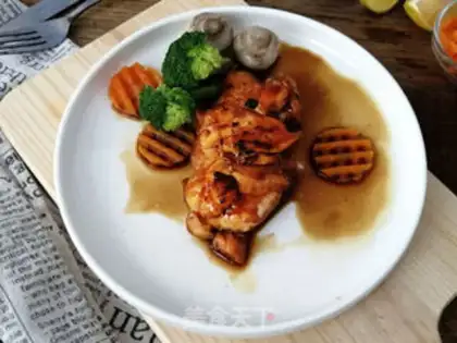 Make Take the chicken leg chop step 7