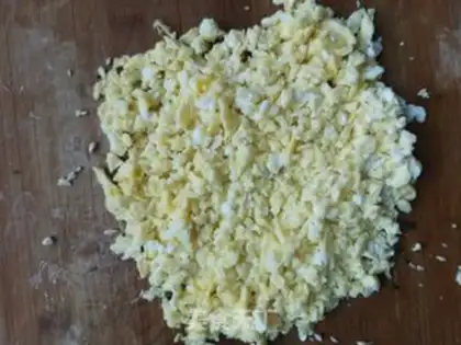 Make Cream egg dumplings step 4
