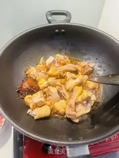 Make Ginger chili chicken step 3