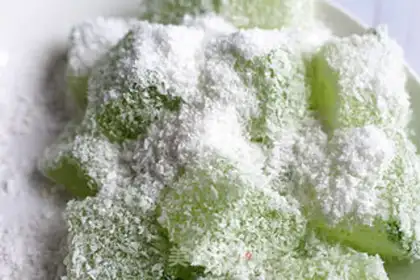 Make Coconut cucumber cake step 9