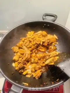 Make Ginger chili chicken step 7