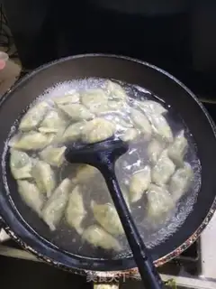 Make Cream egg dumplings step 11