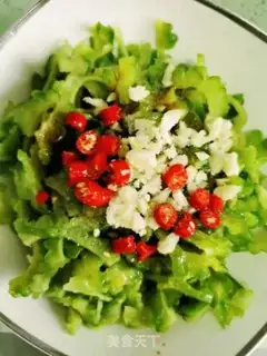 Make A cold, bitter melon step 3