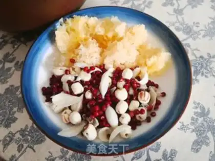 Make Lily Lotus Red Bean Sugar step 2