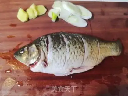Make Squidfish tofu step 0
