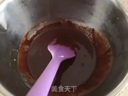 Make Coco cream cake step 2