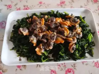 Make Spinach with a twirl step 5