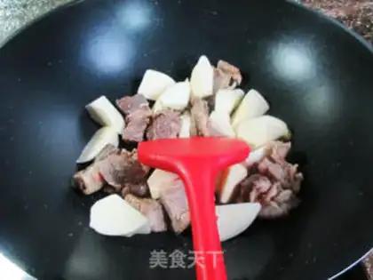 Make Beef burns white step 3