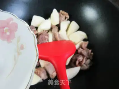 Make Beef burns white step 4