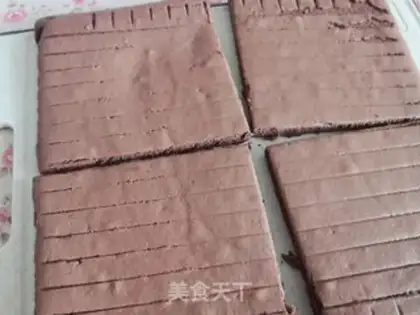 Make Coco cream cake step 9