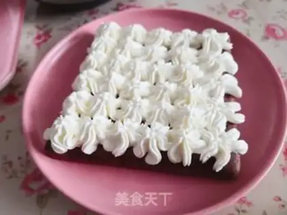 Make Coco cream cake step 10