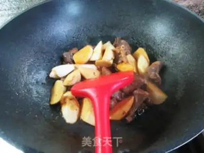 Make Beef burns white step 10