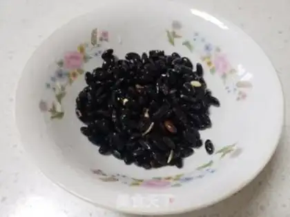 Make Black bean soy step 1