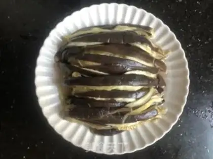 Make The cold hand tore the eggplant step 5